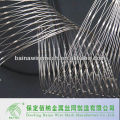 hand woven wire rope ferruled mesh zoo mesh /animal enclosure /aviary netting(made in china)